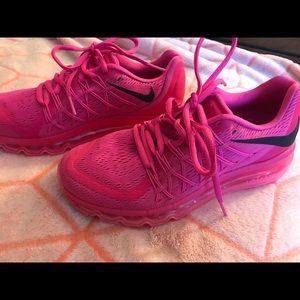 Hot pink Nike air max